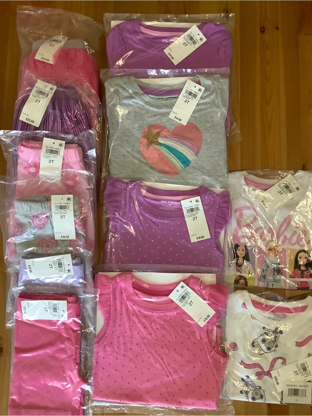 Epic Threads 2T Girls 12 pcs.